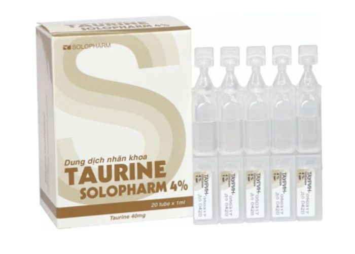 Taurine 4% - lựa chọn hàng đầu cho mắt cận.