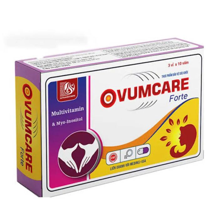 Viên Uống Ovumcare Forte Hỗ Trợ Bổ Trứng và Tinh Trùng