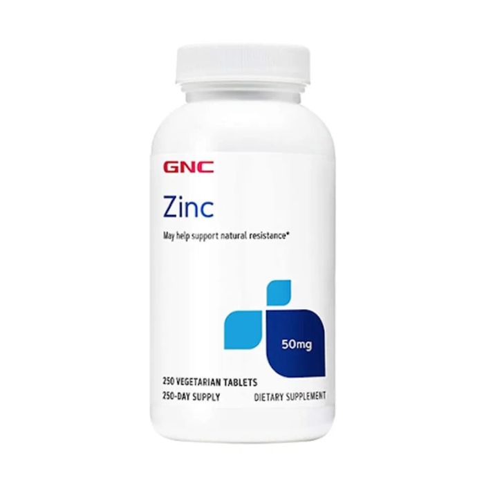 Viên Uống Kẽm GNC Zinc 50mg Mỹ, 250 viên