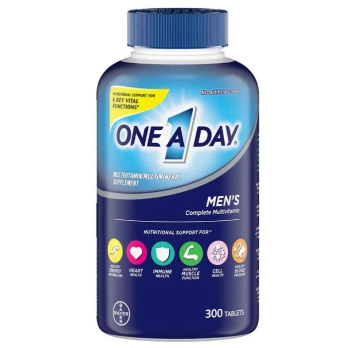 Một Viên Multivitamin Dành Cho Nam One A Day - sản phẩm dinh dưỡng của Mỹ