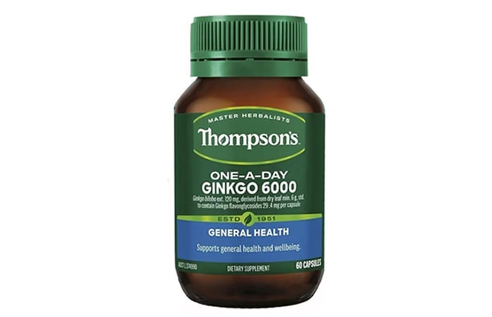 thuốc bổ não cho người già Thompson's One A Day Ginkgo