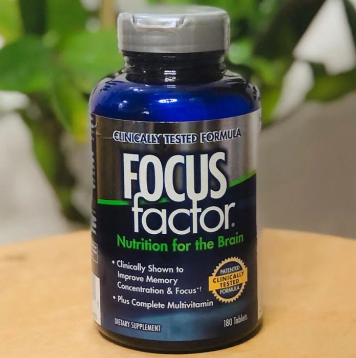 Sản phẩm bổ não tăng cường trí nhớ Focus Factor