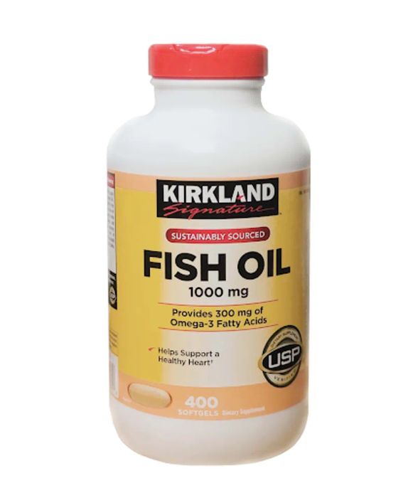 Dầu Cá Hãng Kirkland Signature 1000 Mg 400 Viên