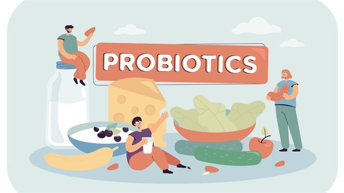 Probiotic có thể giảm đau bụng bằng cách cân bằng vi khuẩn trong ruột. Nguồn ảnh Freepik