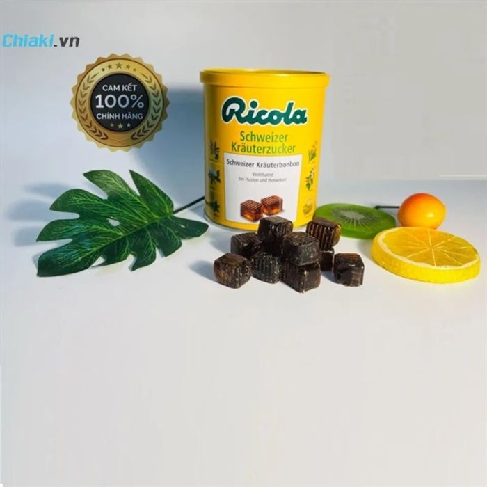 Kẹo ngậm thảo mộc Ricola Schweizer Kräuterzucker