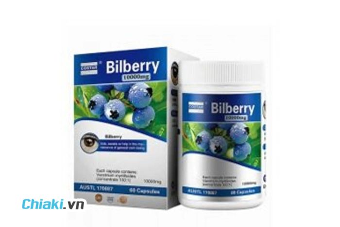 Viên bổ mắt Costar Bilberry 10.000mg