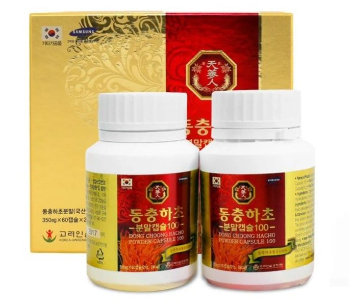 Thuốc đông trùng hạ thảo Gold Bio dạng viên