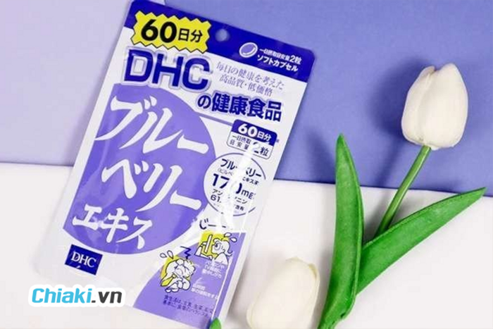 Viên uống bổ mắt DHC Blueberry Extract 60 ngày