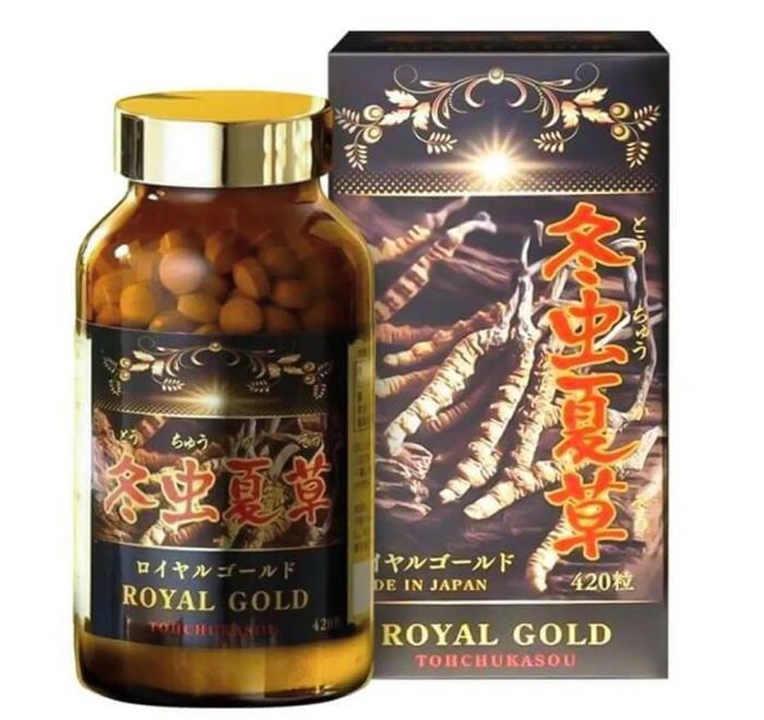 thuốc đông trùng hạ thảo dạng viên Tohchukasou Royal Gold