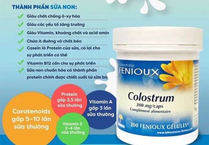 Sữa non Pháp Colostrum