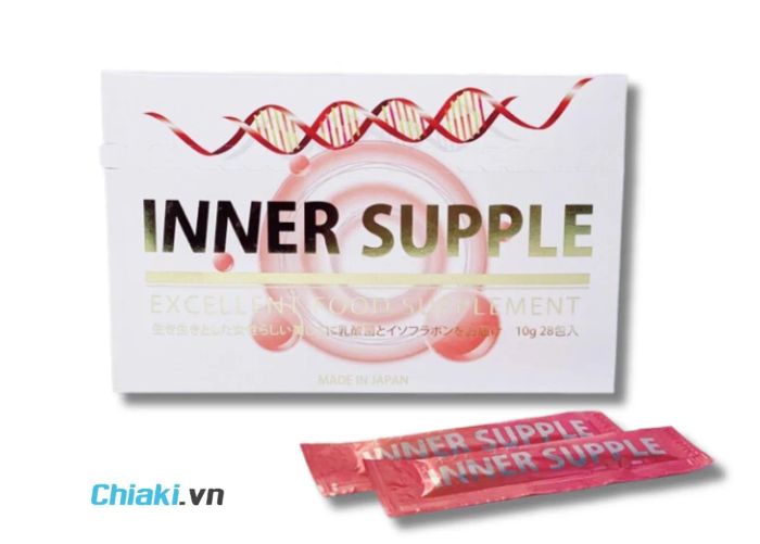 Viên uống bổ sung nội tiết tố nữ của Nhật Inner Supple Excellent Food Supplement