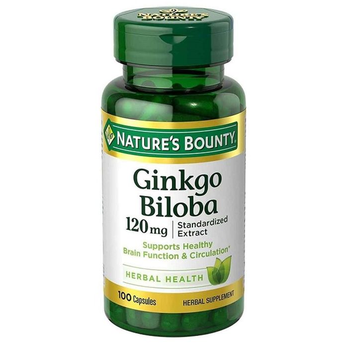 Ginkgo Biloba 120mg của Nature's Bounty