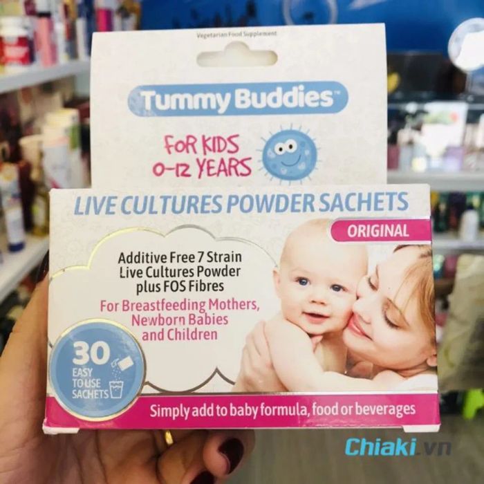 Men vi sinh cho trẻ sơ sinh Tummy Buddies