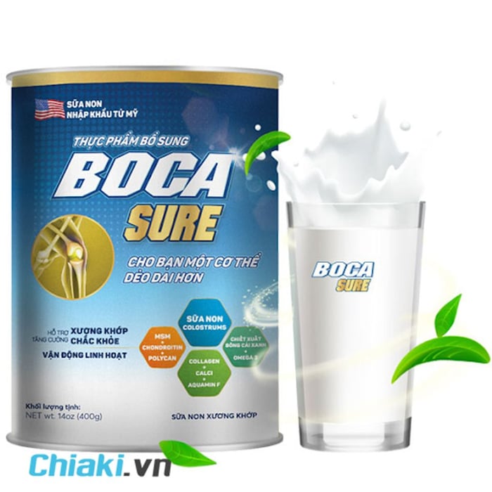 Sữa non dành cho người già Boca Sure Hộp 400g