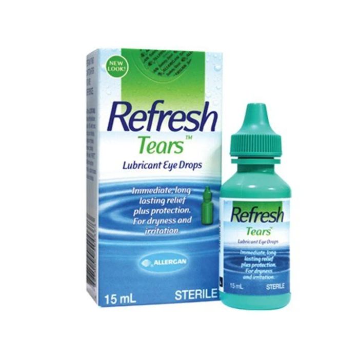 Thuốc nhỏ mắt Refresh Tears - giải pháp cho mắt cận.