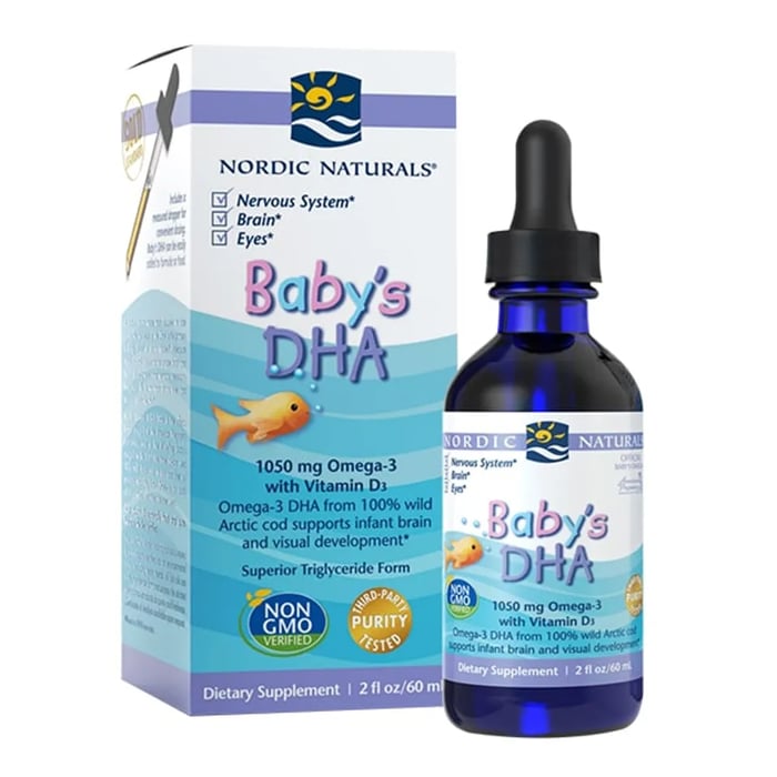 Thuốc bổ não cho bé Baby's DHA Nordic Natural 