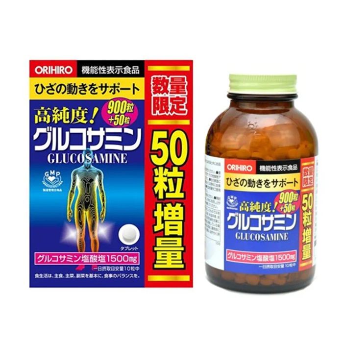 Viên uống Glucosamine Orihiro 1500mg của Nhật