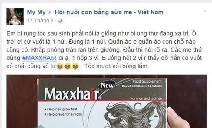 [GIẢI ĐÁP] Có nên sử dụng viên uống Maxxhair để hỗ trợ mọc tóc và giảm rụng tóc hay không?