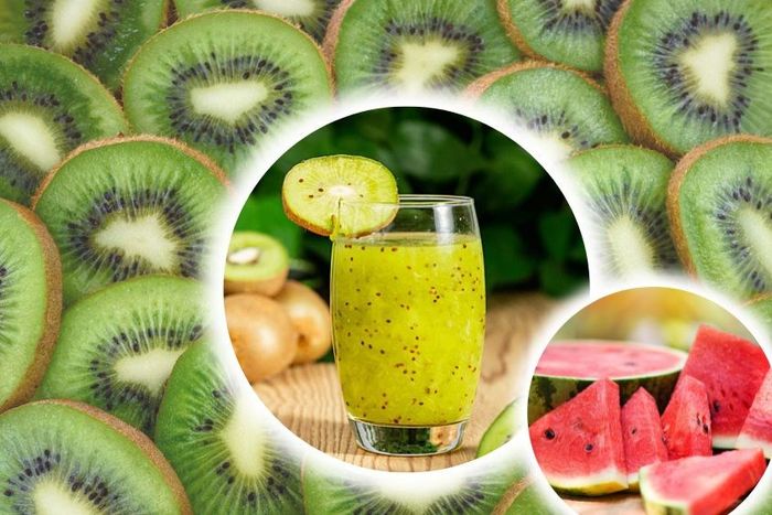 Cách thực hiện nước ép kiwi kết hợp với dưa hấu cực kỳ đơn giản