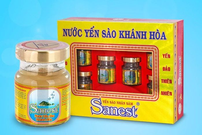 Nước yến sào nào là tốt nhất? Nước yến sào Sanest nhân sâm