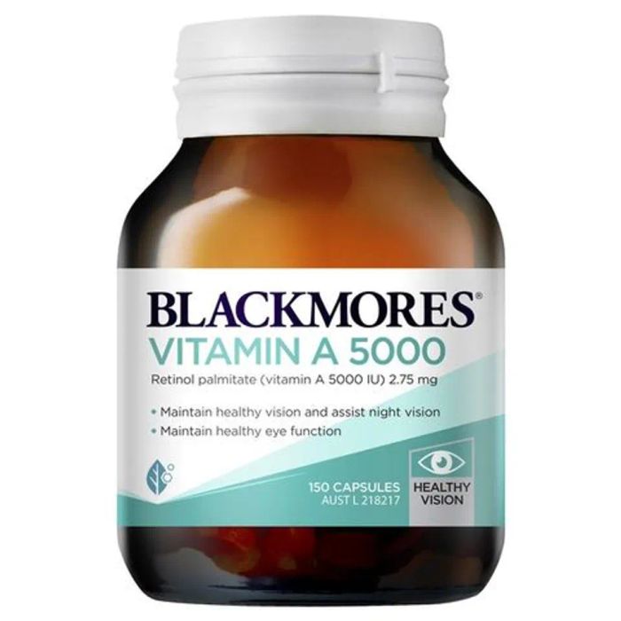 Viên uống bổ mắt Vitamin A 5000IU của Blackmores