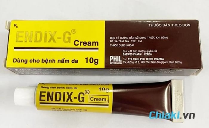 Kem chữa trị nấm da đầu Endix G Cream