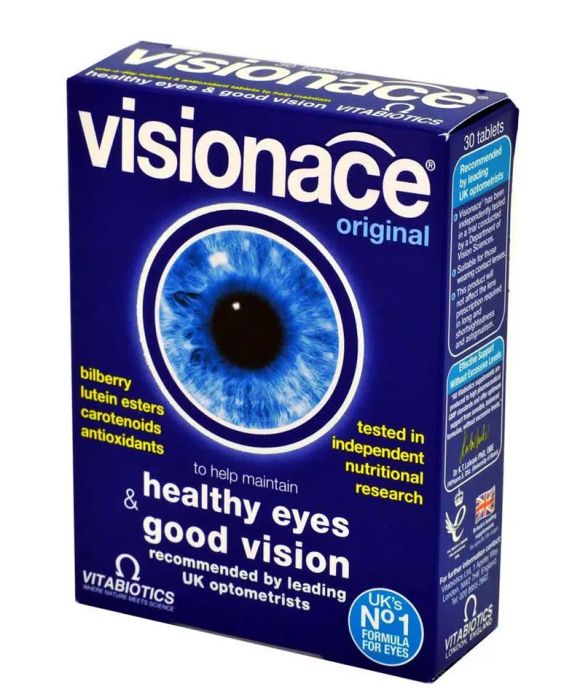 Viên uống bổ mắt Vitamin for eyes Visionace Original