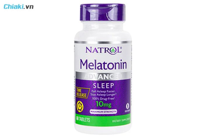 Viên uống ngủ ngon Natrol Sleep Advanced Sleep