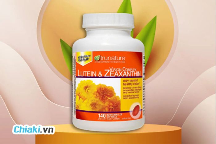 Viên uống bổ mắt Trunature Lutein & Zeaxanthin 140 viên