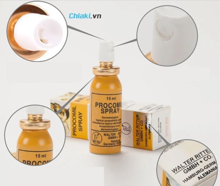 Chai Xịt Procomil Delay Chính Hãng Từ Đức