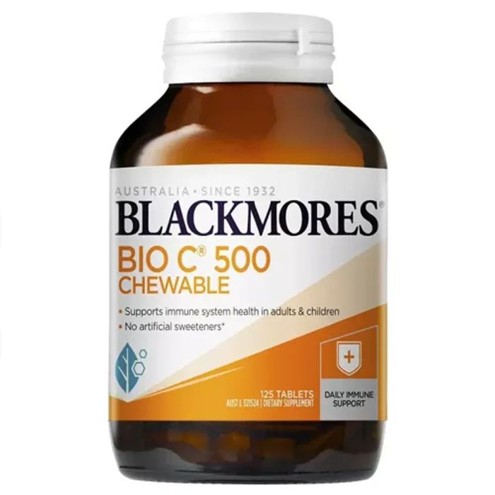 Viên Nhai Bổ Sung Vitamin C Blackmores Bio C 500mg Của Úc