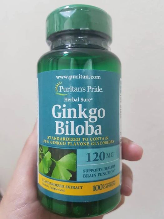 Cách sử dụng Ginkgo Biloba 120mg của Puritan's Pride