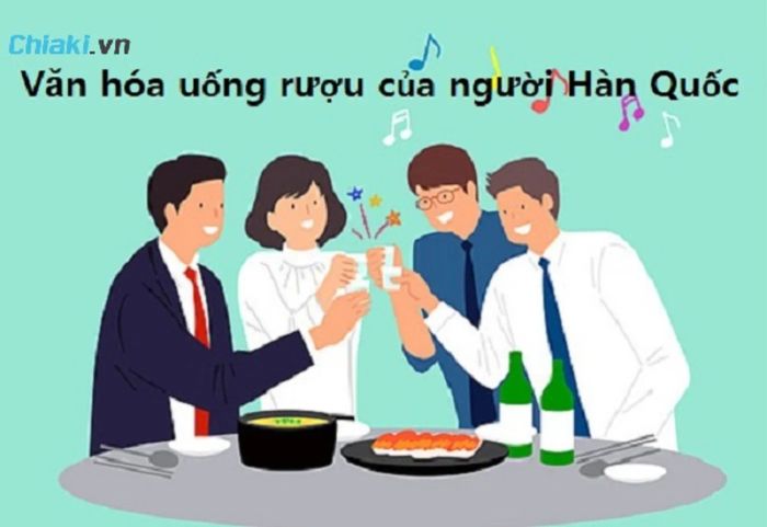 Văn hóa uống rượu của người Hàn