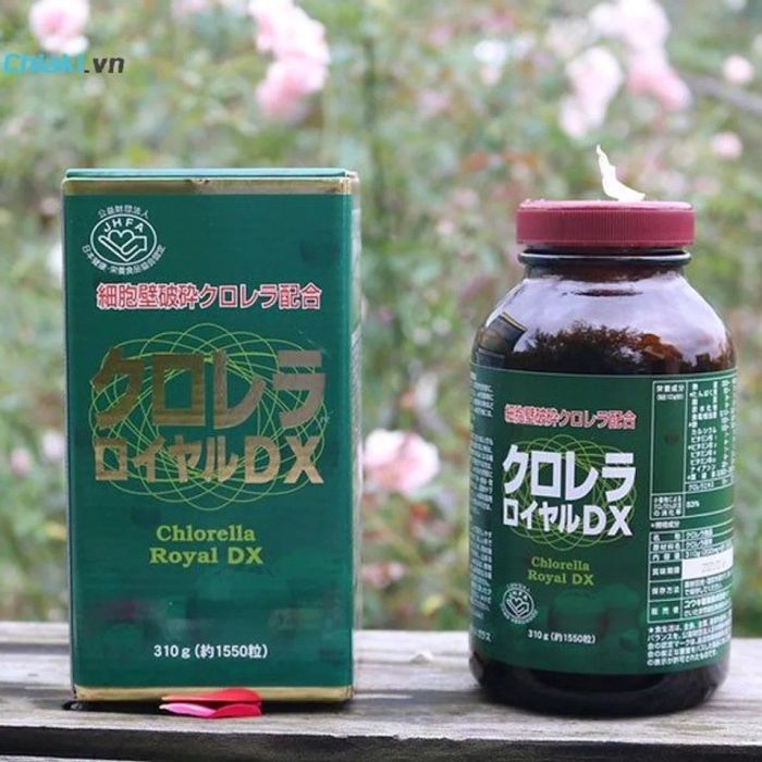 Canxi tảo biển Nhật xanh Chlorella Royal DX