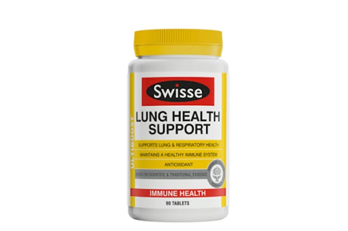 Viên Uống Bổ Phổi Swisse Lung Health Support, Hộp 90 Viên