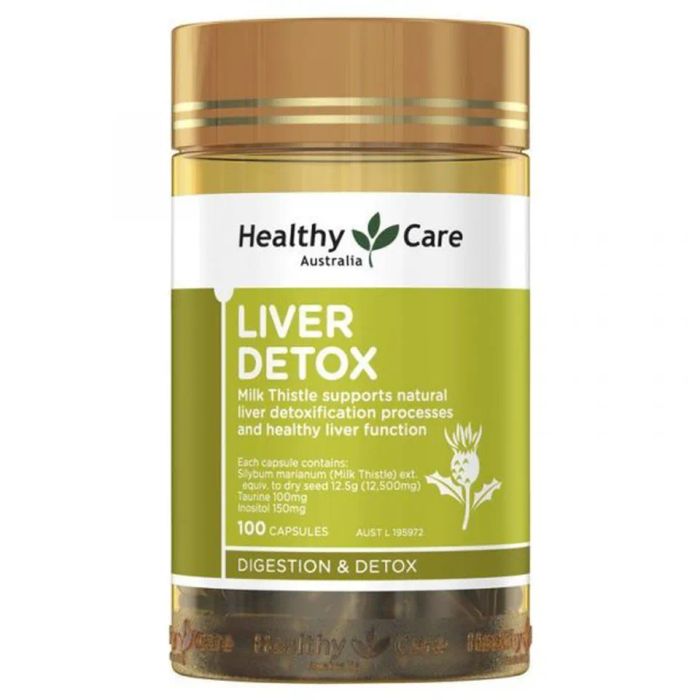 Detox gan với Healthy Care Liver Detox