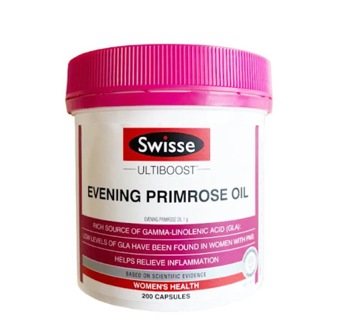 Swisse Evening Primrose Oil - Thuốc điều hòa kinh nguyệt của Úc