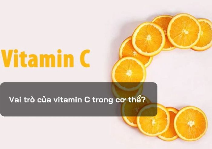 vitamin C tan trong nước, dễ hấp thụ và không lưu trữ được trong cơ thể con người