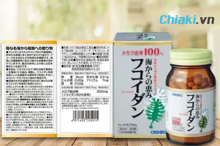 Viên Tảo Fucoidan Orihiro