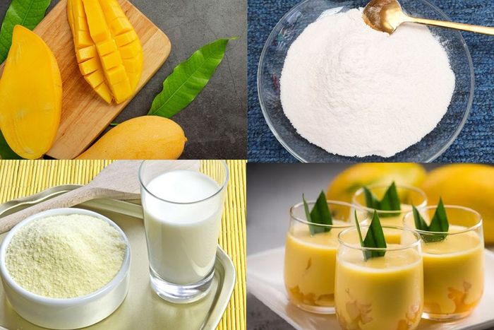 Pudding xoài là món ngon được nhiều trẻ yêu thích