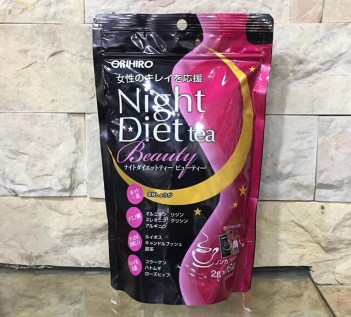 Trà giảm cân Orihiro Night Diet Tea Beauty