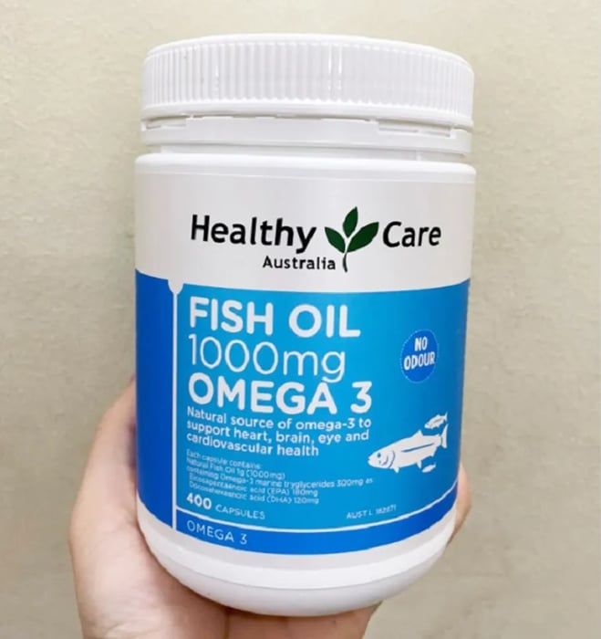 Viên uống Omega 3 Healthy Care Fish Oil 1000mg