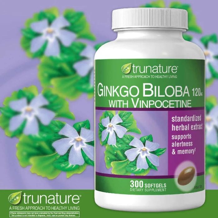 Ginkgo Biloba 120mg Trunature