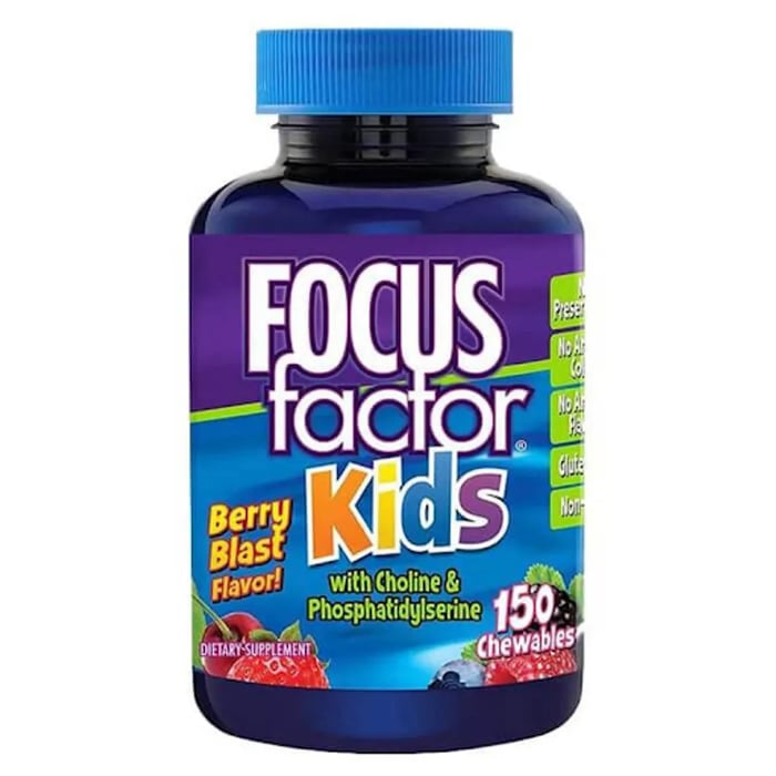 Kẹo Bổ Sung Trí Não Cho Bé Vitamin Focus Factor Kids, 150 viên