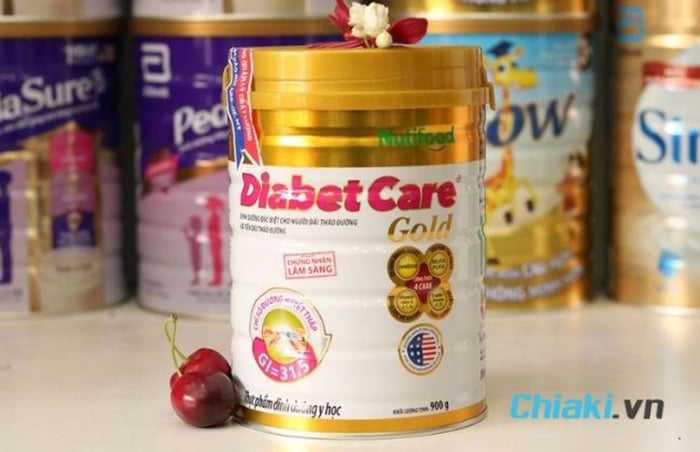 Sữa bổ sung canxi cho người già tiểu đường DiabetCare Gold