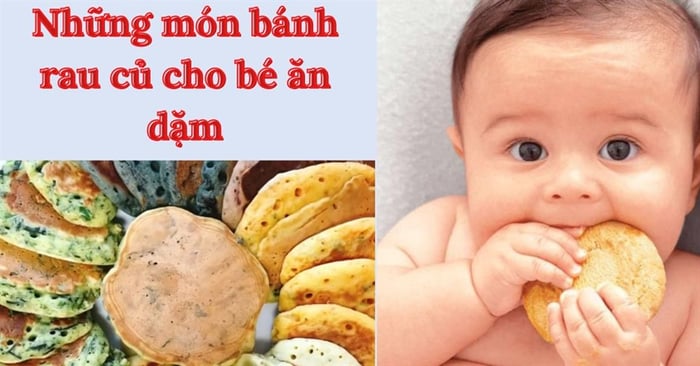 Bánh rau củ cho bé ăn dặm thơm ngon và dinh dưỡng