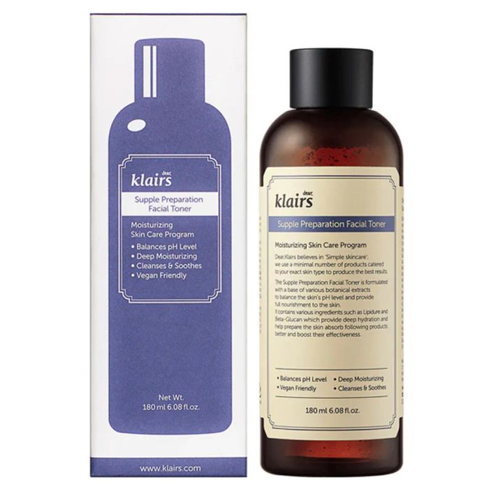 Toner cho da khô Klairs Supple Preparation chính hãng