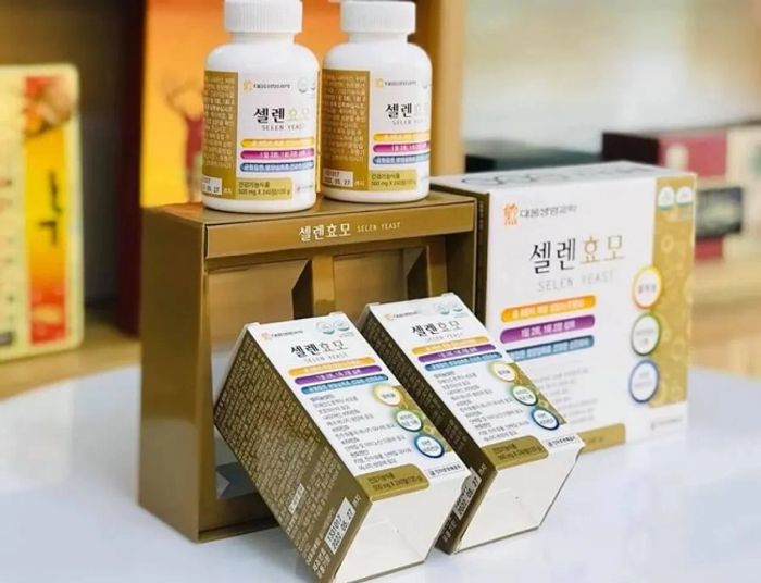 Viên Uống Vitamin Hỗ Trợ Tăng Cân Daewoong Selen Yeast