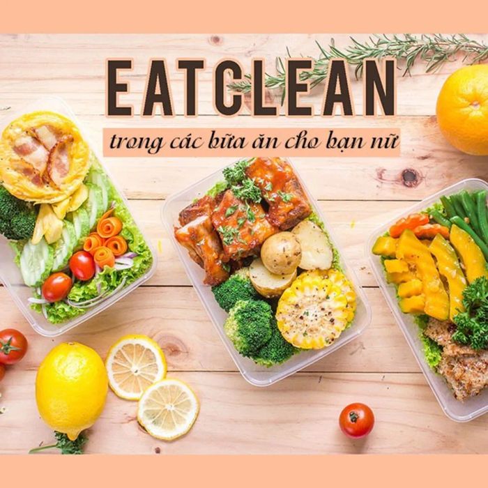 Thực đơn giảm mỡ bụng 7 ngày theo chế độ Eat Clean giàu chất xơ và dinh dưỡng