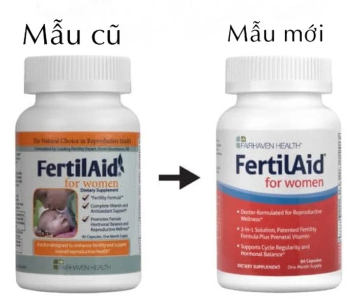 Viên Uống Tăng Khả Năng Thụ Thai Cho Phụ Nữ FertilAid For Women Chính Hãng